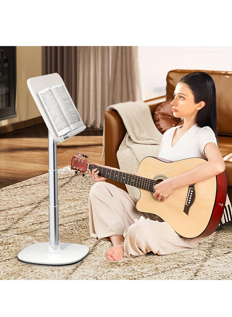 Quran Books Floor Stand, Laptop Stand, Reading Stand Can Be Used For Reading Books And Office, Can Be Placed Laptop, Projector, Cookbook And Tablet, With Page Press, Can Be Placed On The Desktop And Wood Floor, Height Can Be Adjusted