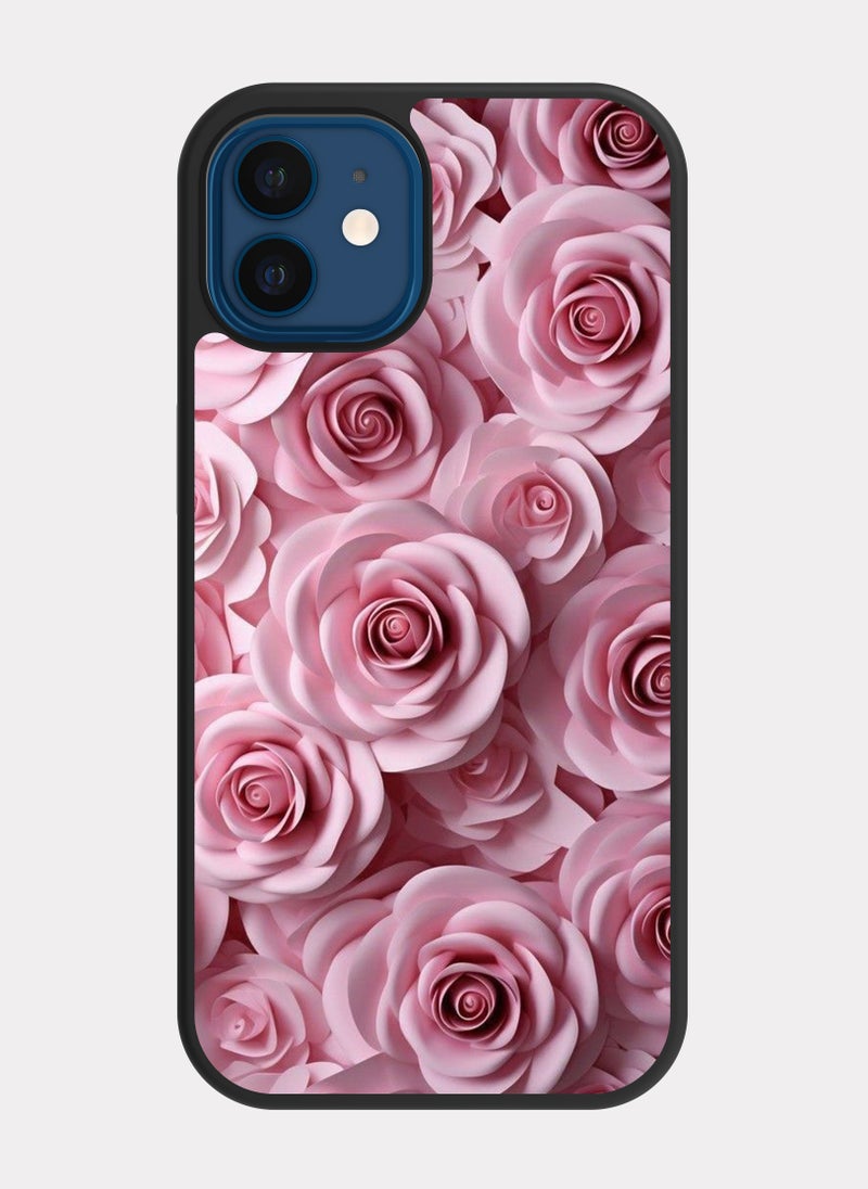PXLAAT iPhone 12 case cover Flowers - Image 1
