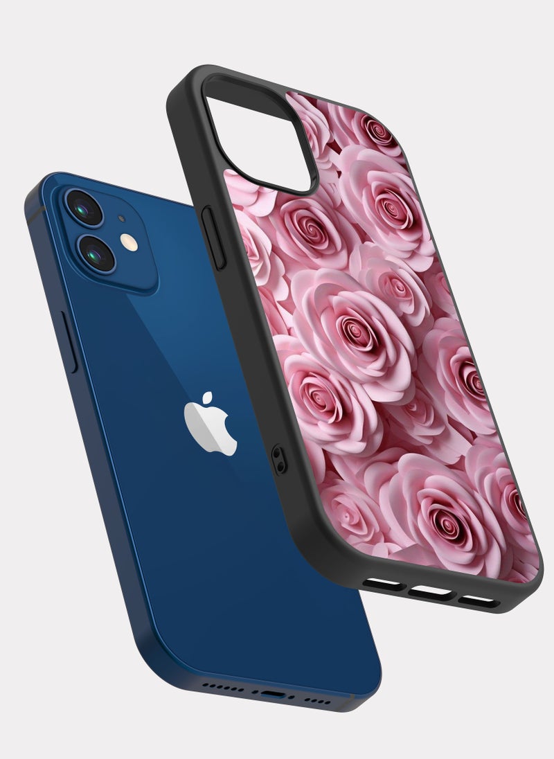 PXLAAT iPhone 12 case cover Flowers - Image 2
