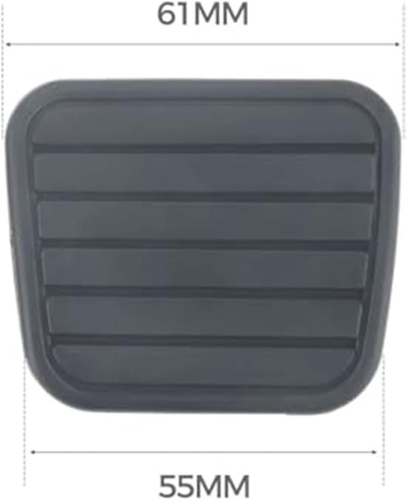 Wivplex Auto Clutch Brake Rubber Pedal Cover - Image 3