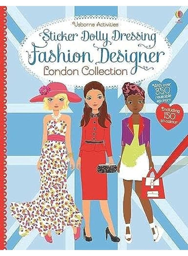 Sticker Dolly Dressing Fashion Designer London Collection 