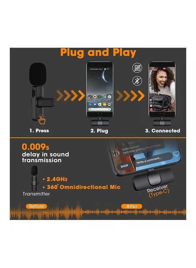 SAB - Wireless Lavalier Microphone for Type-C - Image 1