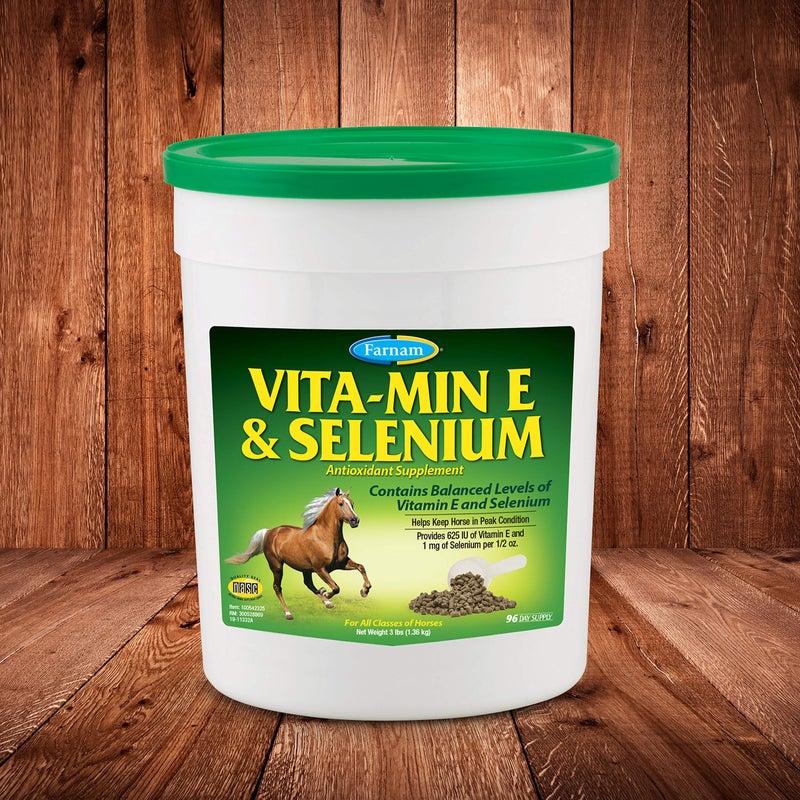 Farnam Vita-Min E & Selenium Antioxidant Supplement, 3 pounds, 96 Day Supply - Image 1