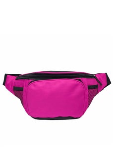Fitness men's and women's printed storage waist bag