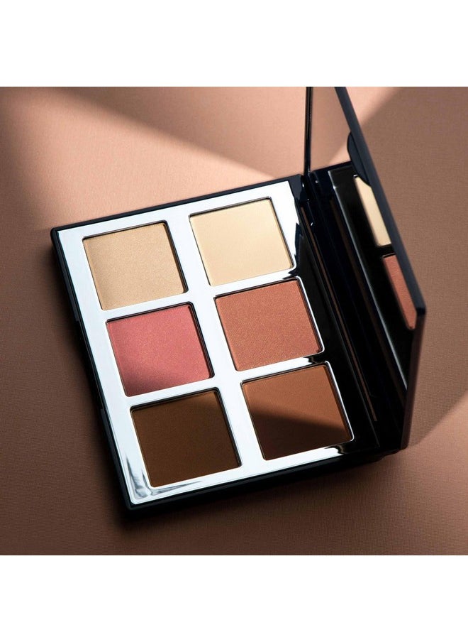 Lune+Aster Horizon Face Palette This Everyday Essential Face Palette Features Complexion Musthaves That Sculpt, Define And Highlight To Create A Flawless, Natural Look For Any Occasion  - Image 4
