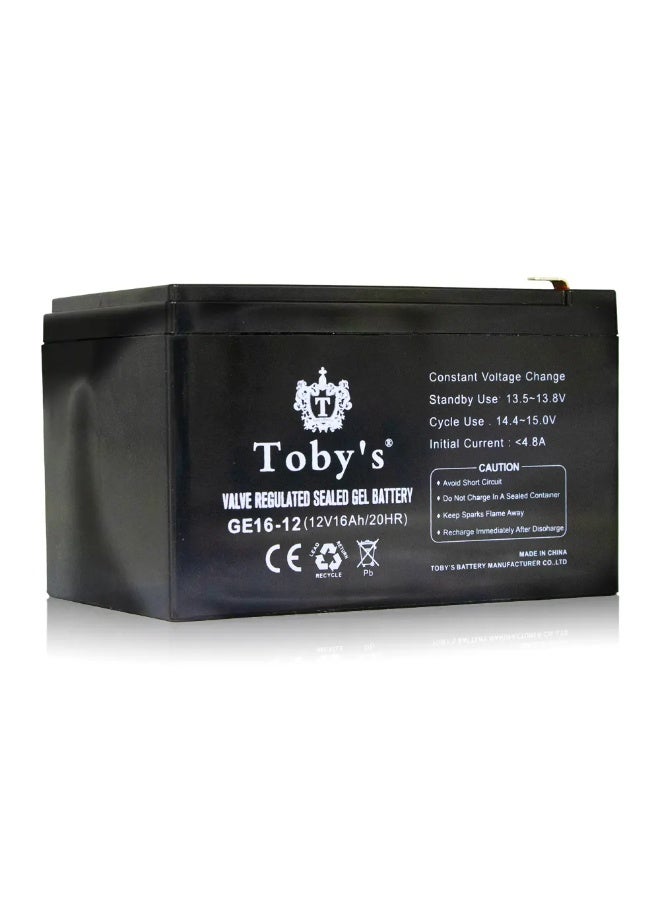 توبيز بطارية Toby's BTY 12A قابلة لإعادة الشحن بقوة 12000 مللي أمبير في الساعة، مثالية لإضاءة التخييم، مصنوعة من مادة ABS - BTY 12A - Image 2
