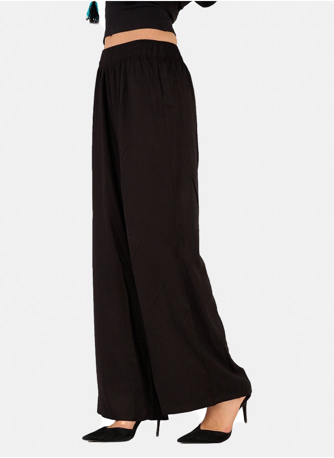 Clue Tencel Wide-Leg Pants  - Image 2
