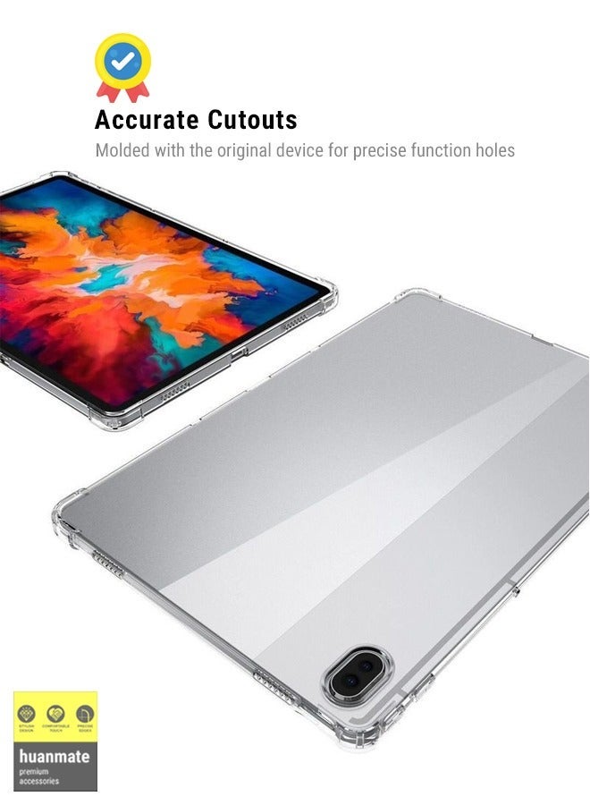 huanmate ShockProof Protection Case Cover For Lenovo Tab P11 Plus Clear - Image 5
