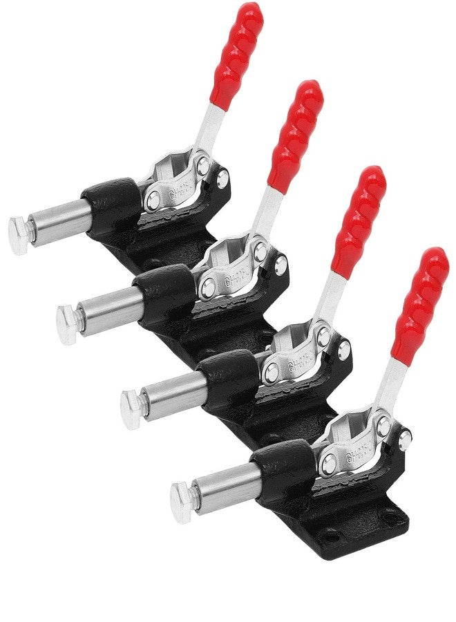FengWu 4 PCS Push Pull Adjustable Toggle Clamp, Quick Release Hand Tool for Woodworking, 500Lbs Holding Capacity Toggle Latch, GH-305C Stroke Clamp for Welding, 32MM - Image 1