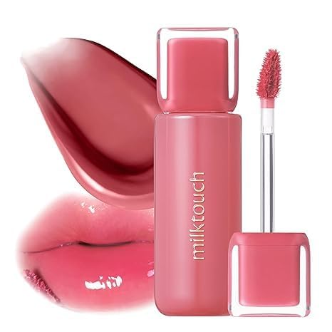 MILKTOUCH Jelly Fit Lip Tint 04 MuteFicial Plum with Cooling Plumping Effect and WaterBased NonSticky Texture Long Lasting Korean Beauty Lipstain Stocking Stuffers for Women 1 1 - Image 1