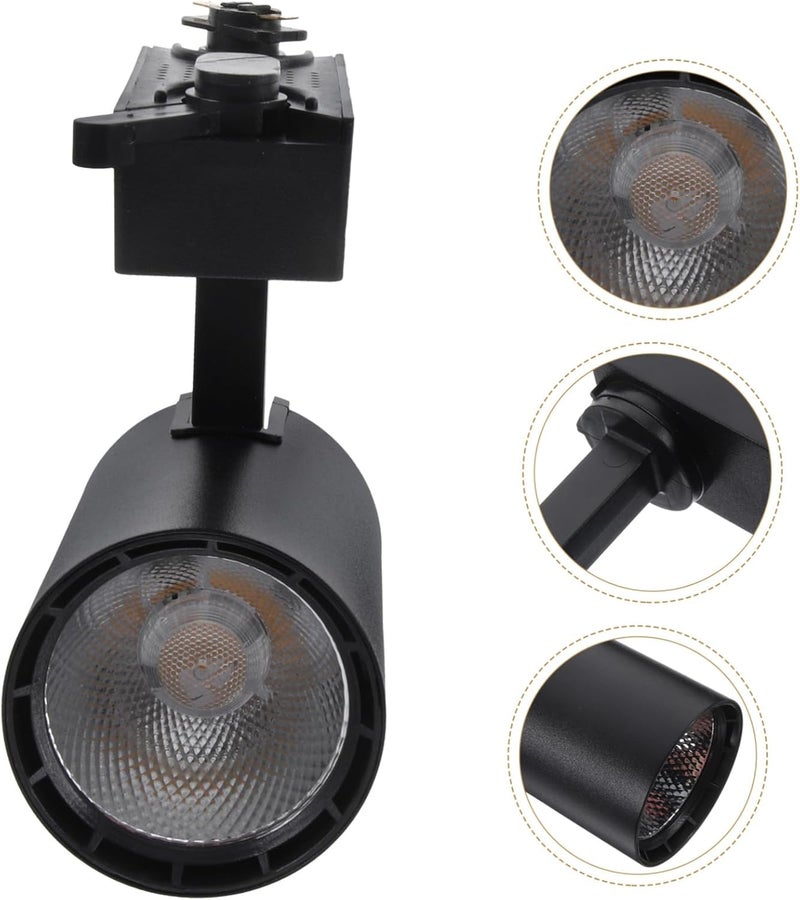Elegant practical multi-option build TEHAUX LED Track Light 12W Showcase Lamp Warm Light Highlight Spotlight for Clothing Shop and Exhibition Display Black Efficient Global standard quality Care processed raw material Budget friendly premium quality Cost effective upgraded craftsmanship Multi-market varied design options Gulf climate fit Surface safe Most item matching trendy design Assorted color options Cross product compatible General standard crafted Month-round consistent deliver Temp resistant Wide use compliant quality Labor saving Market aligned local stock Natural tone color options Transit & use compatible Assorted natural tone picks Budget friendly sizing alternatives Detachable clean Cross-location transit friendly build Globally trusted affordable quality Light & sturdy - Image 2
