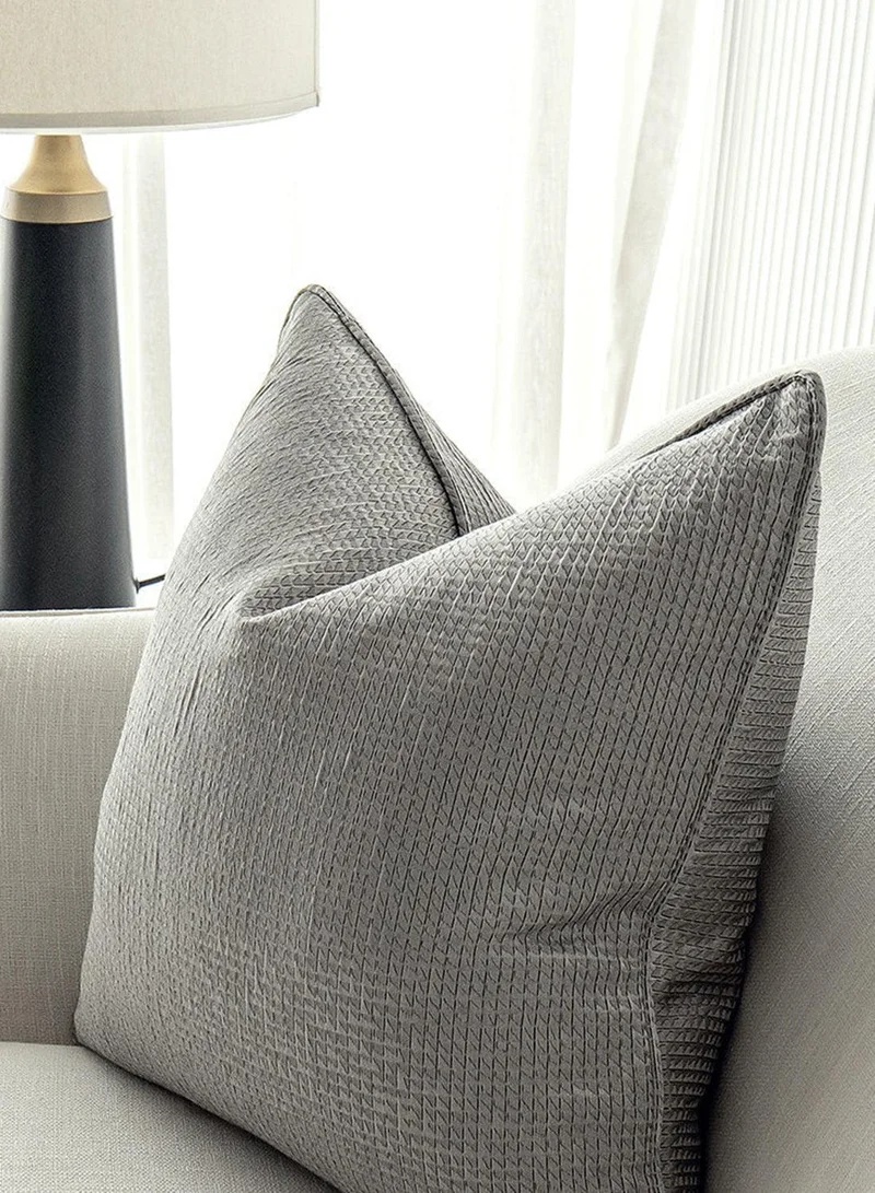 KNOT HOME Cushion Benjamin Laurent (with filler) Pillow Knot Home Cover Set for Modern Sofa Contemporary Living Room Bedroom and Office Soft Washable