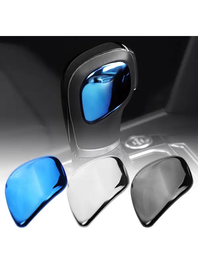 Black Stainless Steel Gear Knob Decorative Stickers 2pcs For Volkswagen - Image 3