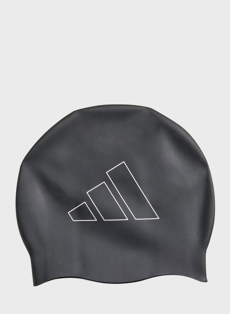 Adidas Logo swim cap - Image 1