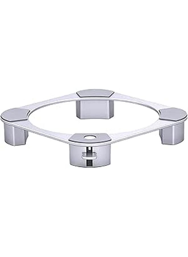 Lift Computer CPU Stand For Floor Placement Adjustable Height Support Frame Black Non Slip Base Grip Roll Free Stability Vent Friendly Spacing Compact Footprint For Dorm Or Apartment - Image 1