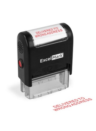 To Wrong Address Self Inking Rubber Stamp - Red Ink (Excelmark A1539) - pzsku/Z16D972EBBC9018EC26A1Z/45/_/1731922032/bcb4ca78-c585-4f90-86ac-bd6960f1e4f8