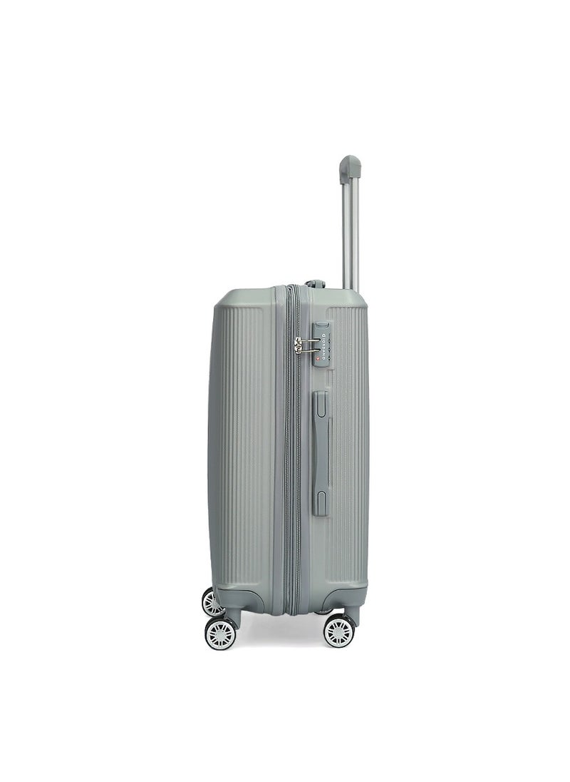 GIORDANO Giordano Hardside Luggage Trolley Bag 5 Pieces set,Silver (BC-12&14,S-20,M-24,L-28 Inch)  - Image 4