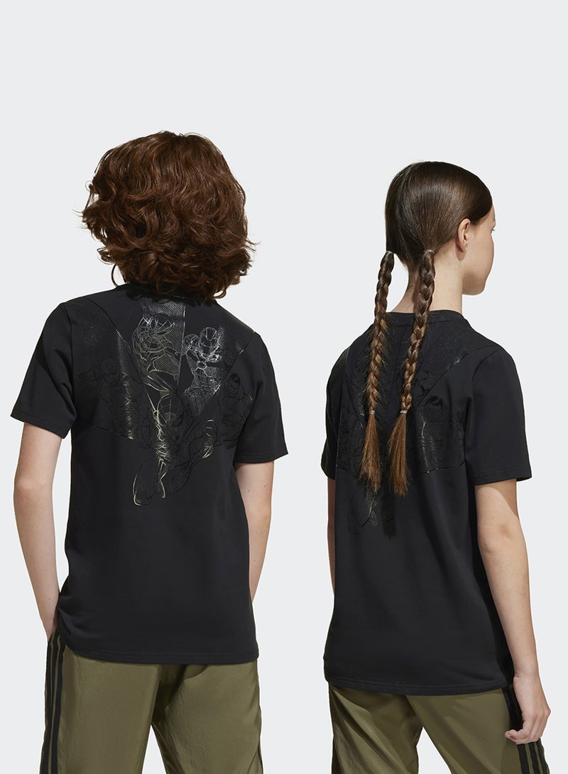 Adidas Youth Marvel Superheroes Graphic T-Shirt  - Image 2