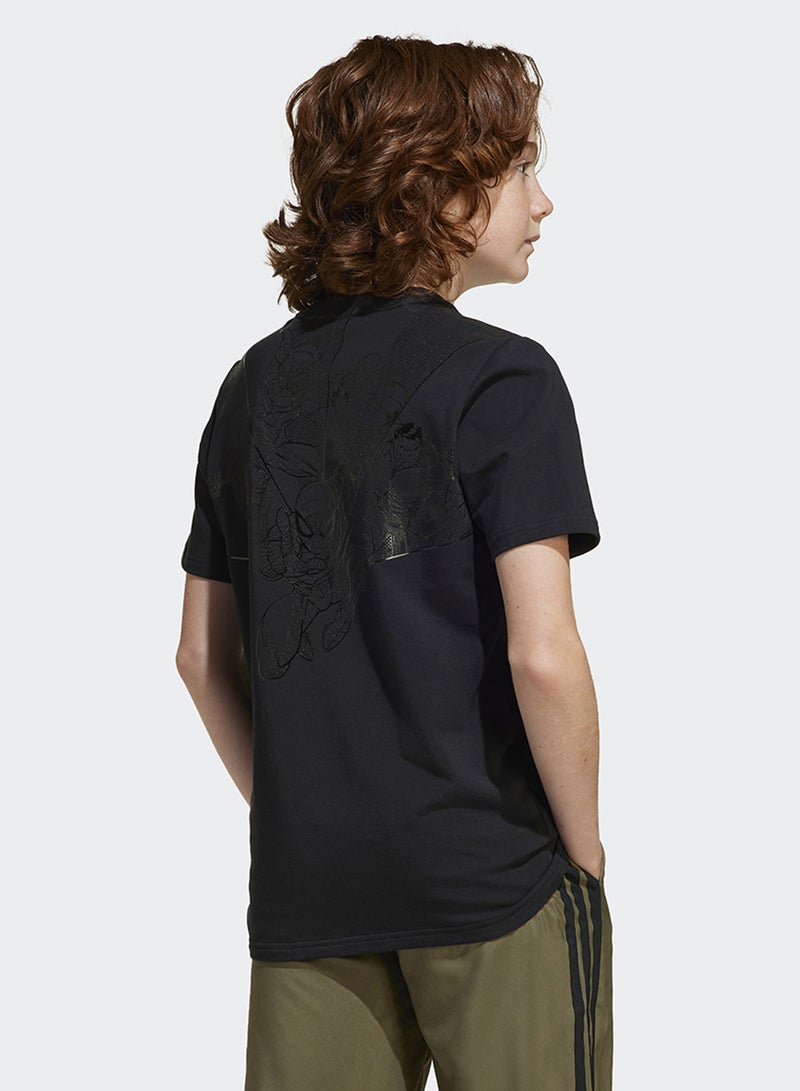 Adidas Youth Marvel Superheroes Graphic T-Shirt  - Image 4