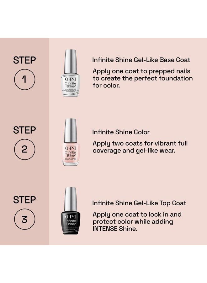 OPI Infinite Shine, Long-lasting lacquer, Gel-like nail polish for up to 11 days of wear & high-shine, Vegan formula, easy removal, scratch-resistant | Awe Night Long, Blue, 15ml - Image 5