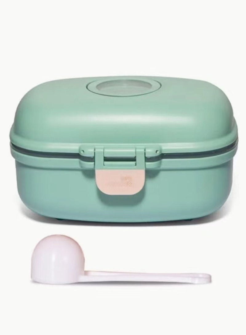 سوبر ماما متعددة الوظائف مربع حاوية مسحوق الحليب مع ملعقة موزع - Image 1