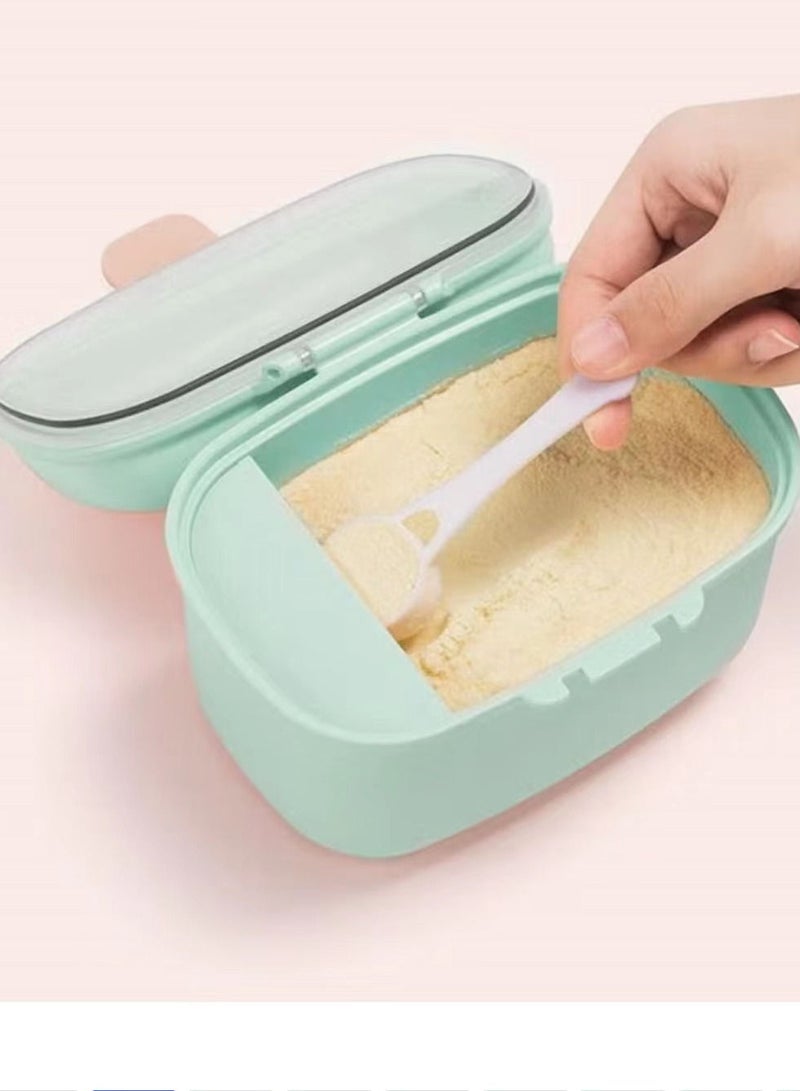 سوبر ماما متعددة الوظائف مربع حاوية مسحوق الحليب مع ملعقة موزع - Image 2