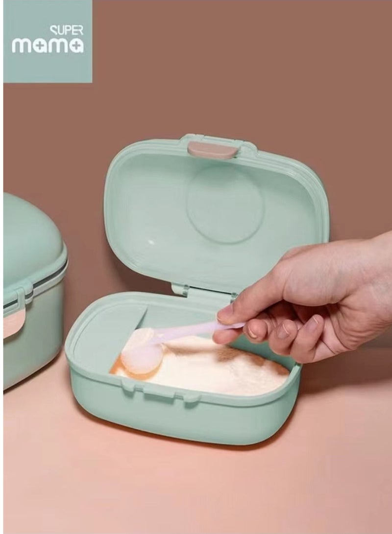 سوبر ماما متعددة الوظائف مربع حاوية مسحوق الحليب مع ملعقة موزع - Image 3