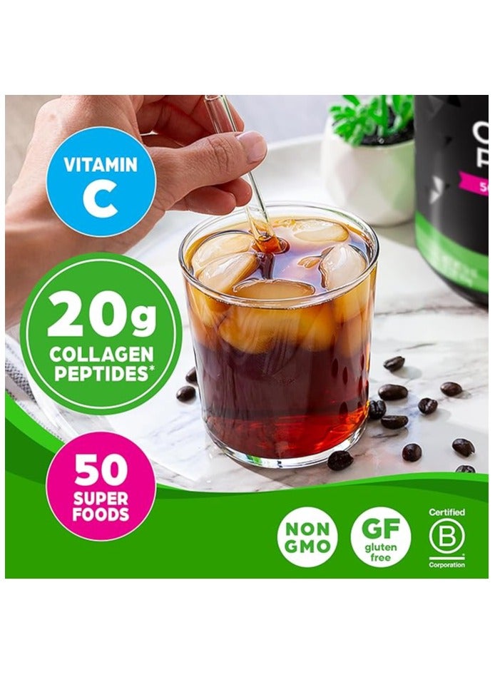 Orgain Collagen Powder + 50 Organic Superfoods, 20g Grass Fed Collagen Peptides - Hair, Skin, Nail, & Joint Support Supplement - 1lb - Image 3