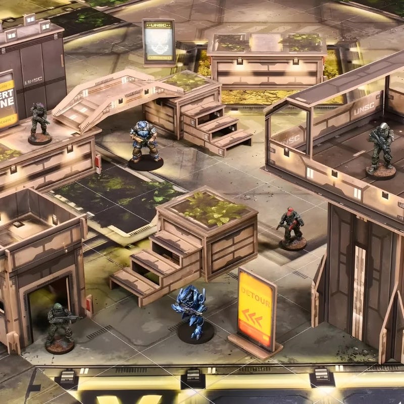 mantic Games, Halo: Flashpoint The Board Game - ODST Feet First Into Hell - Image 5