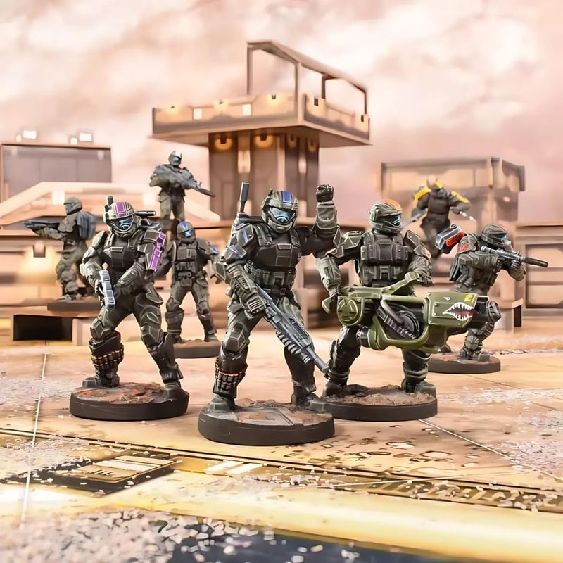 mantic Games, Halo: Flashpoint The Board Game - ODST Feet First Into Hell - Image 4