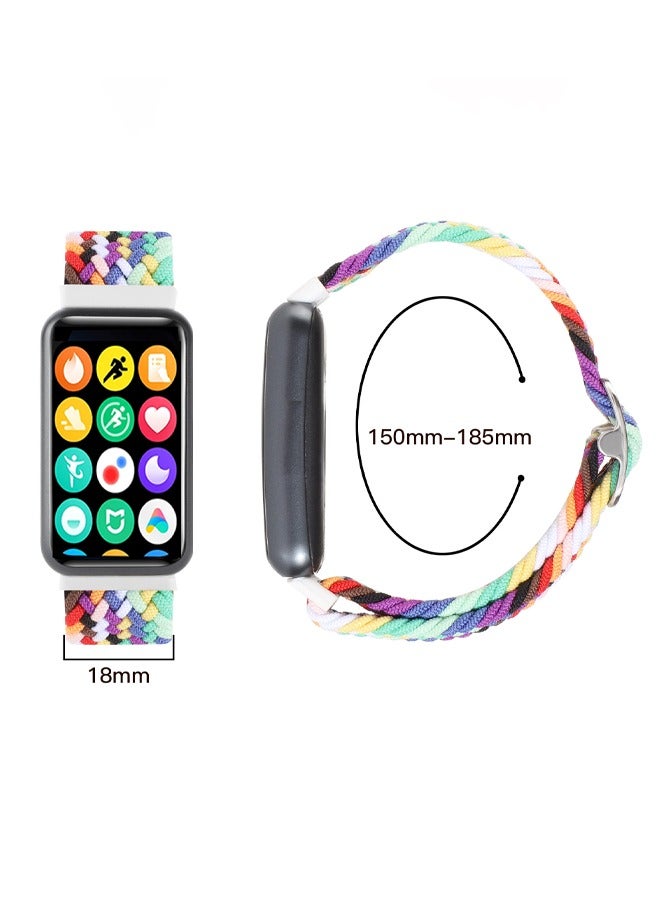 Suitable for Xiaomi Band 8 Pro/Redmi Watch 4 Woven Nylon Strap Adjustable - Image 2