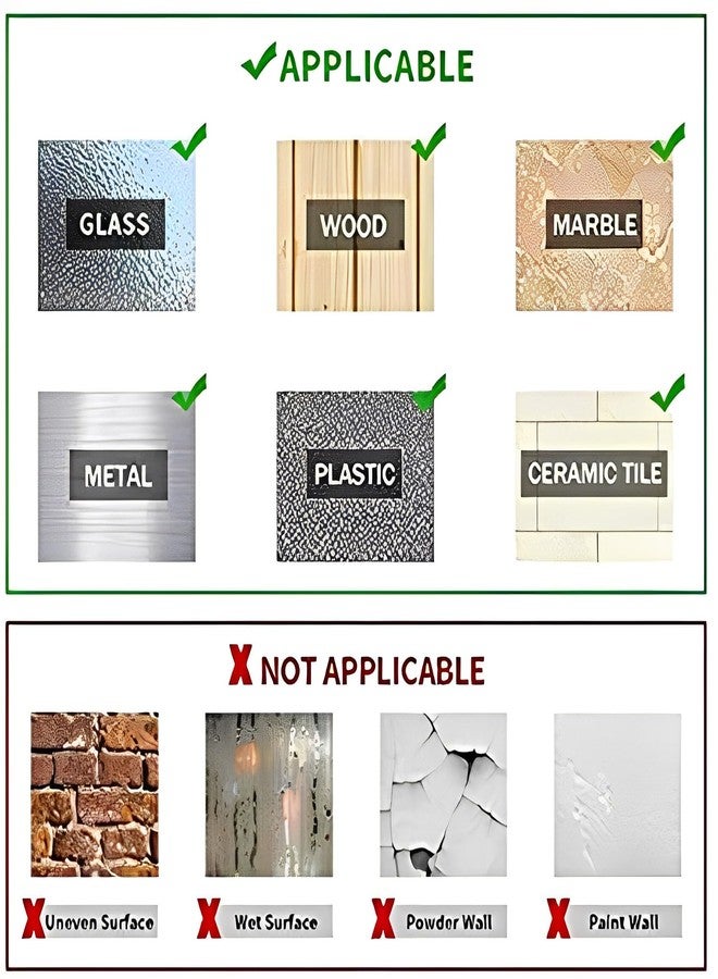 PUNZONE شريط لاصق مزدوج الجوانب شديد التحمل من بونزون، شريط سيليكون شفاف قوي الالتصاق، لا يترك أثراً، قابل للإزالة والغسل، مثالي للملصقات وإطارات الصور والمطبخ والمكتب وديكور السيارة (3 أمتار). - Image 4