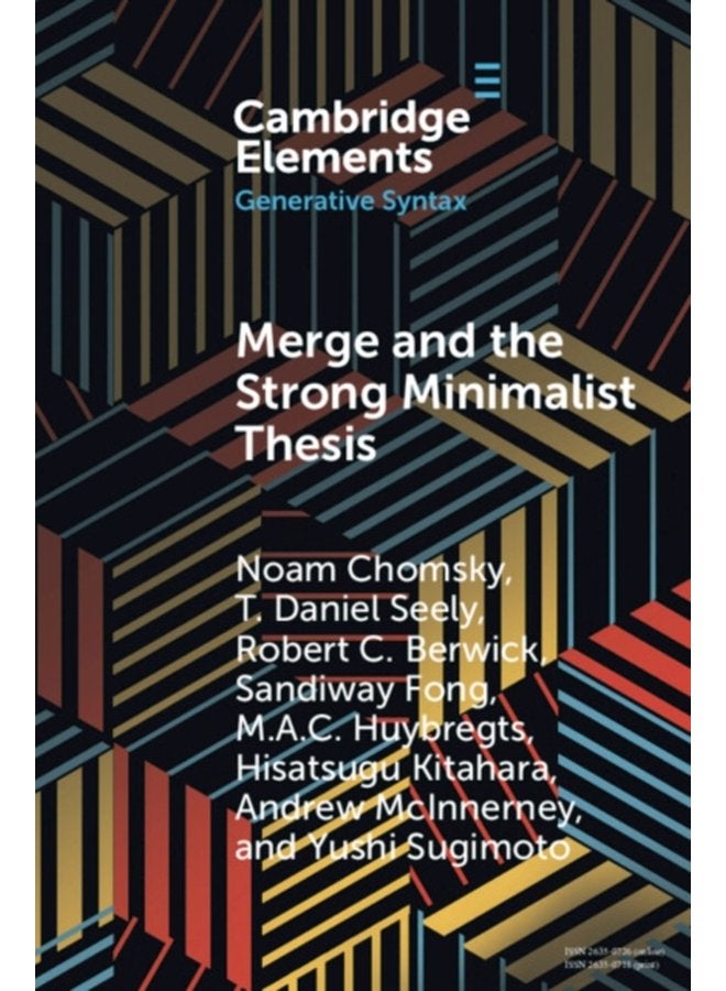 Merge and the Strong Minimalist Thesis - Paperback