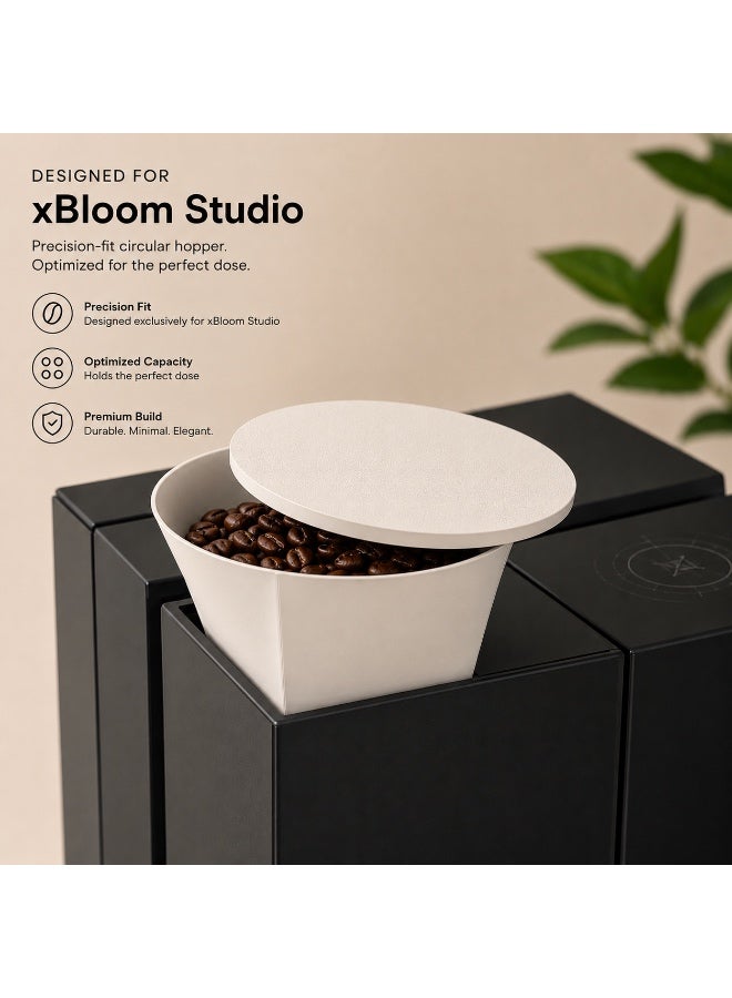 xBloom Studio Bean Hopper, Coffee Bean Container with Lid, Precision Fit Coffee Bean Storage, Brewing Accessories for Coffee Station - Image 2