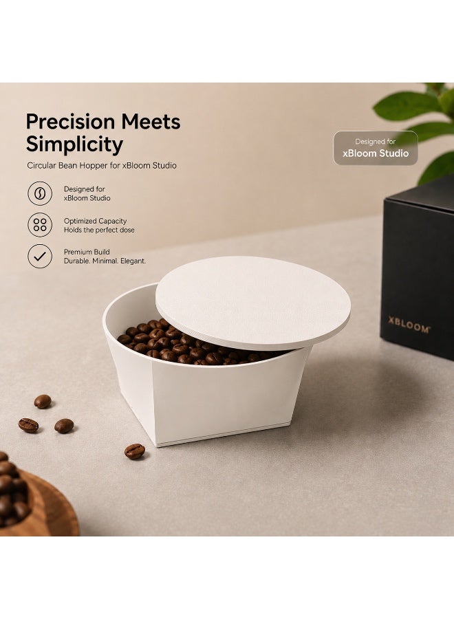 xBloom Studio Bean Hopper, Coffee Bean Container with Lid, Precision Fit Coffee Bean Storage, Brewing Accessories for Coffee Station - Image 4
