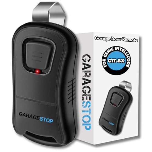 GARAGE STOP 1 for G1T-BX, 38501R Genie Intellicode Garage Door Remote, 1-Button Genie Garage Door Opener Remote Replacement, Auto-Seek Dual Frequency (315/390 MHz) - Image 1