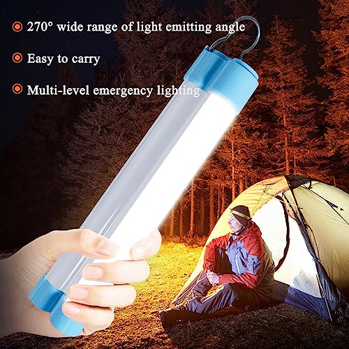 MaoTopCom Solar LED Camping Lantern 20 Watt 800mAh Rechargeable Solar Lanterns 3000 Lumens 3 Light Modes IP65 Waterproof USB Charging for Emergency Hiking Fishing and Outdoor Activities - Image 3