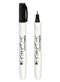 Artline Artline 12 Pieces EPF-241AB Arabic Supreme Caligraphy Pen, Line 1.0mm, Color:Black-ARFPEPF-241ABK  - Image 3