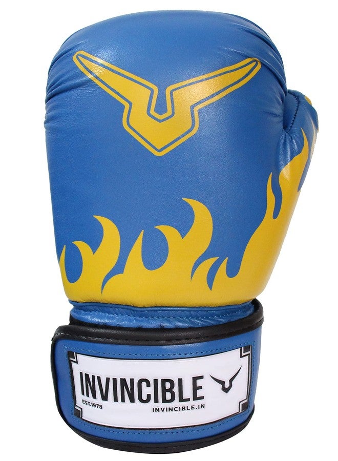 Invincible Agni Amateur Competition Gloves (Blue, 12 Oz) - Image 2