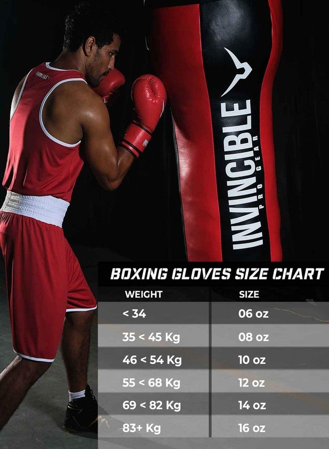Invincible Agni Amateur Competition Gloves (Blue, 12 Oz) - Image 4