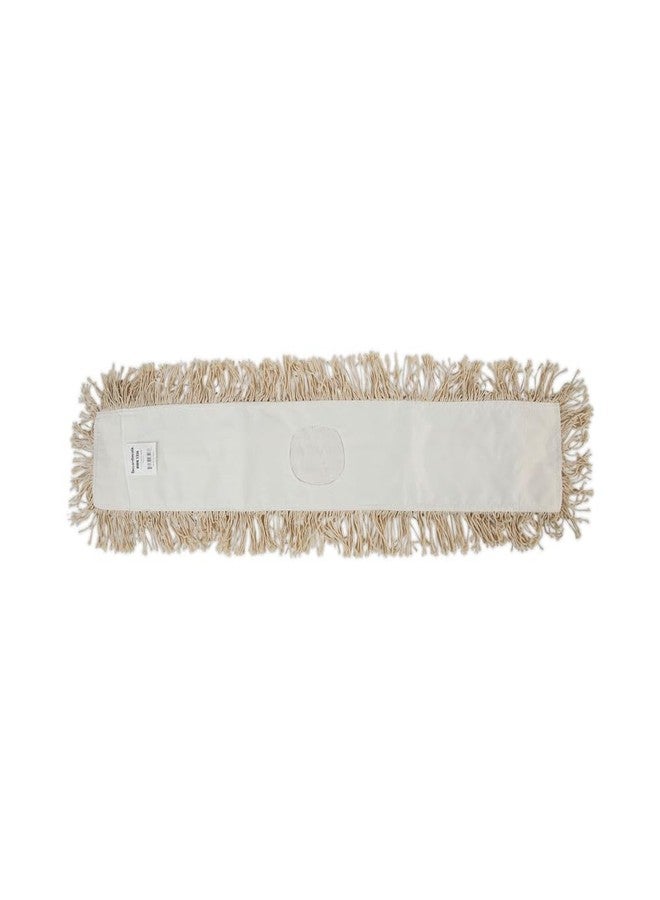 boardwalk Unisan Boardwalk BWK1336 Industrial Dust Mop Head, Hygrade Cotton, 36w x 5d, White - Image 2