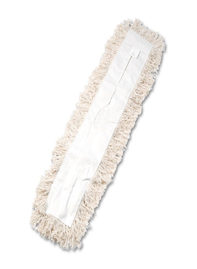 boardwalk Unisan Boardwalk BWK1336 Industrial Dust Mop Head, Hygrade Cotton, 36w x 5d, White - Image 4