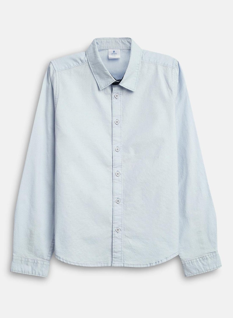 LILPICKS Sky Blue Shirt For Boys - Image 1