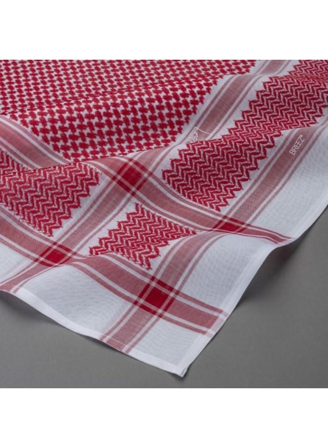 Braes Al Bassam Breeze Shemagh – 100% Natural Cotton Men's Headscarf - Image 1