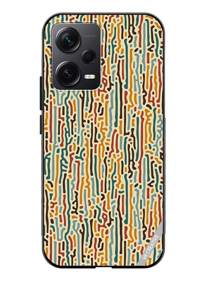 VR CREATIVE Protective Case Cover For Xiaomi Redmi Note 12 Discovery Texture Design Multicolour - Image 1