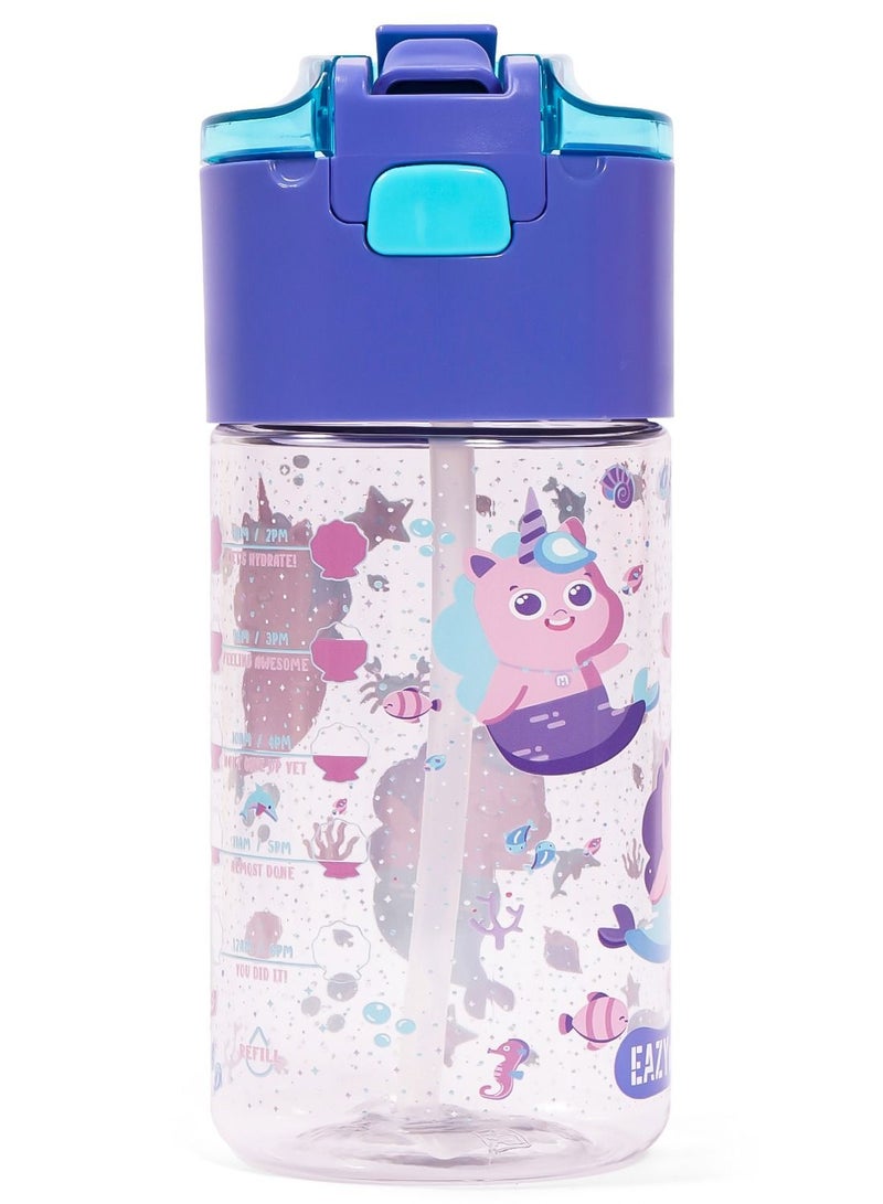 Eazy Kids Eazy Kids Lunch Bag and Activity Backpack Set of 3 Mermaid-Purple Green  - Image 3