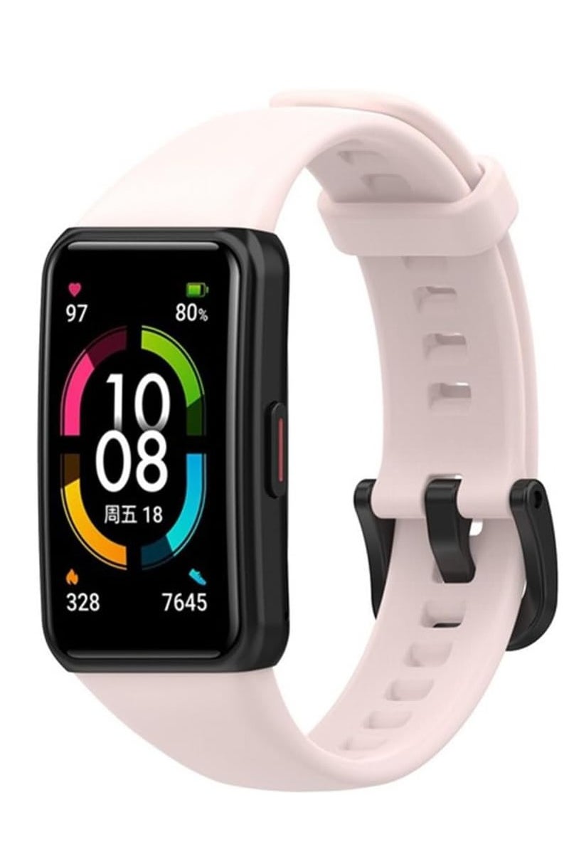 Watch Strap for Honor Band 6 / Silicone Sport Replacement Bracelet Band for Honor Band 6 