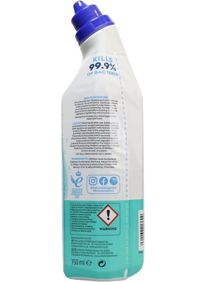 Astonish Toilet Fresh Cleaner Eucalyptus 750ml- Pack of 3 - Image 4