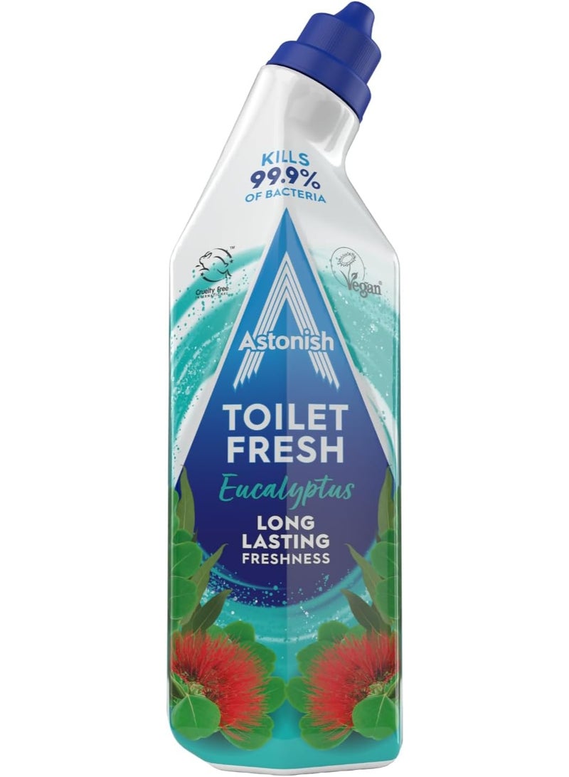 Astonish Toilet Fresh Cleaner Eucalyptus 750ml- Pack of 3 - Image 2