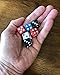 Funiverse 100 Bulk 16mm Dice 4 Color Assortment Red Blue Black and White - Image 4
